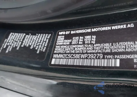 2014 Mini Countryman Cooper S z USA, uszkodzony, nr VIN WMWZC5C58EWP39279